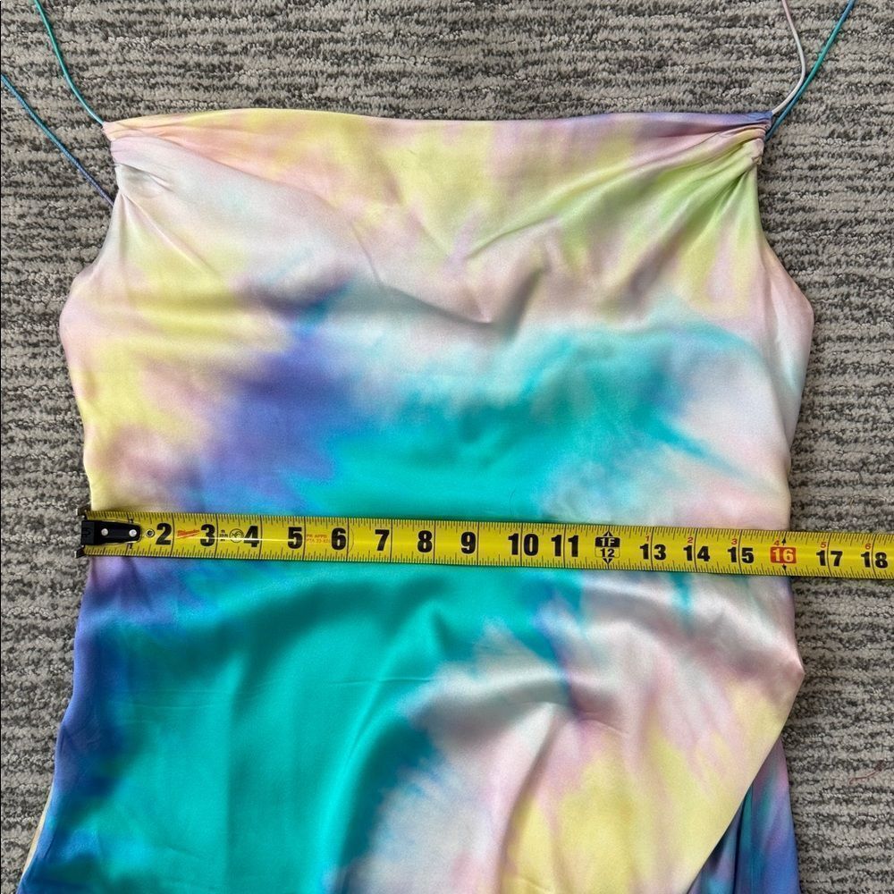 Retrofete Marlene Dress in Multi Tie Dye XL - Picture 9 of 15